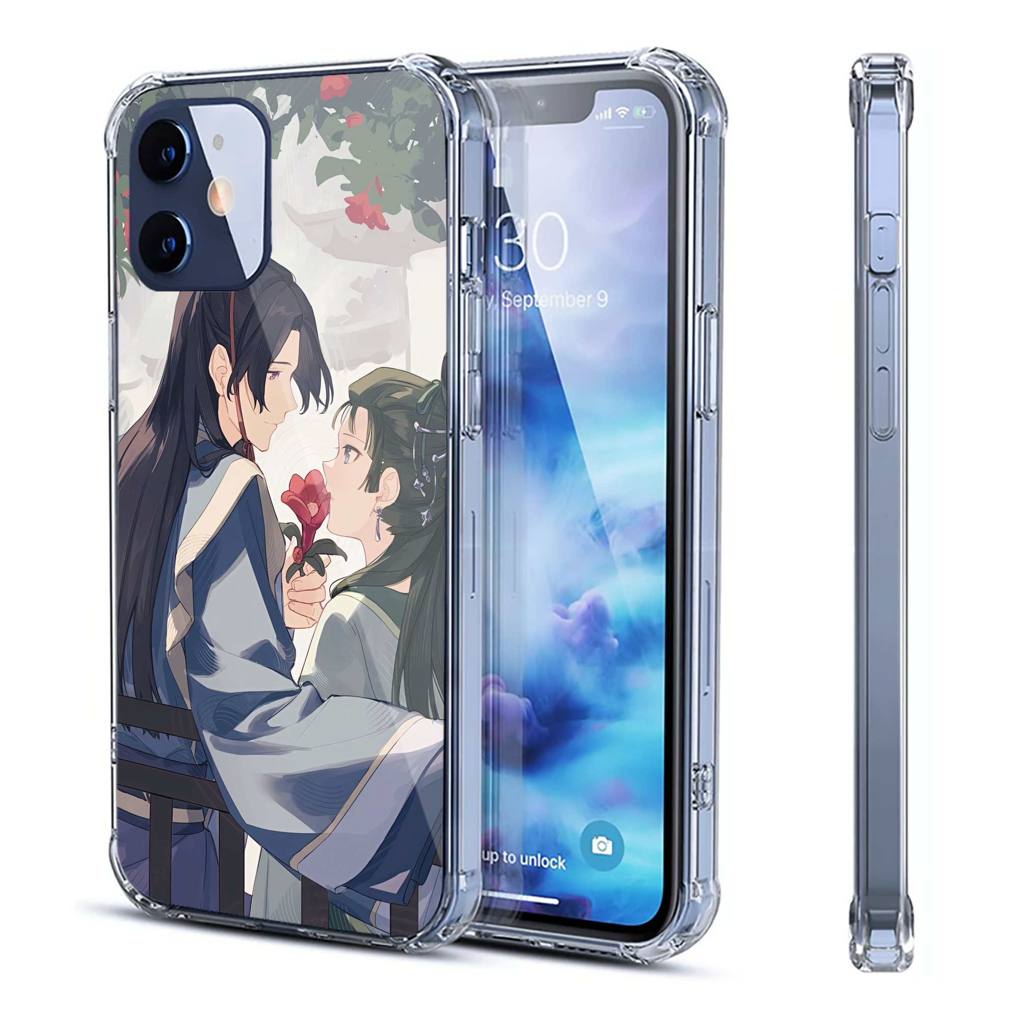 （画像用） 薬屋のひとりごと The Apothecary Diaries 【iPhone 12シリーズ対応】透明スマホケース（クリアソフトケース）